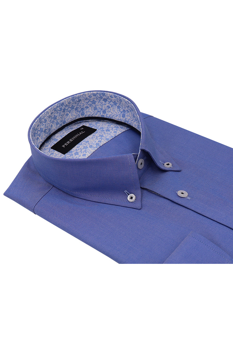 Blue Pinpoint Shirt