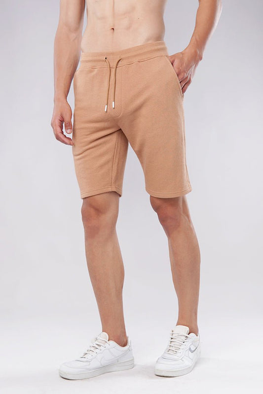 Taupe Terry Shorts
