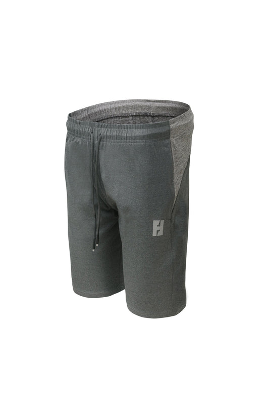 Flush Sports Athletic Gym Outdoor Shorts With Secure Zipper Pocket Charcoal