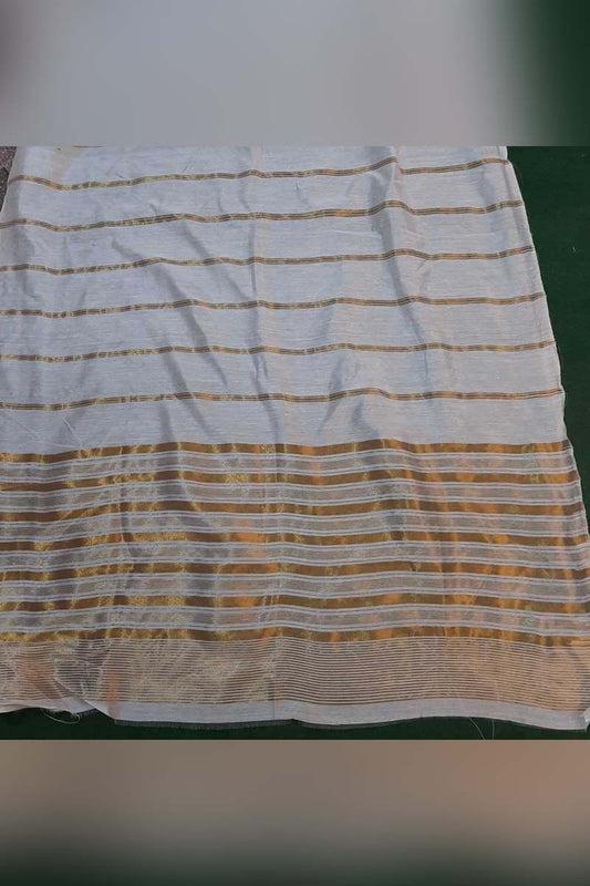 Dyeable Cotton Silk Zari Dupatta – ZD734