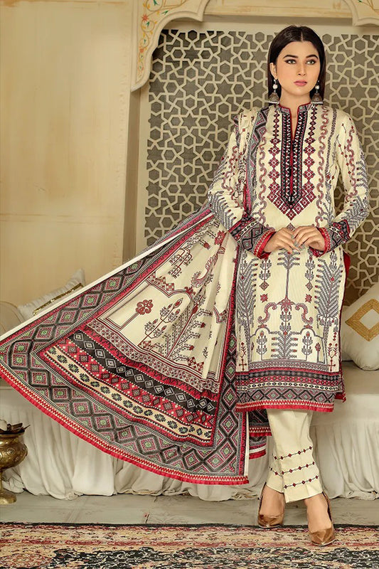 Summer Embroidered Lawn BR-1036