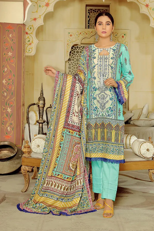 Summer Embroidered Lawn BR-1038