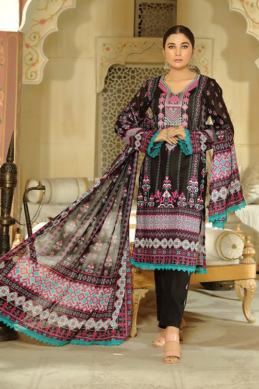 Summer Embroidered Lawn BR-1040