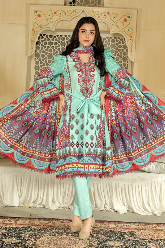 Summer Embroidered Lawn BR-1041