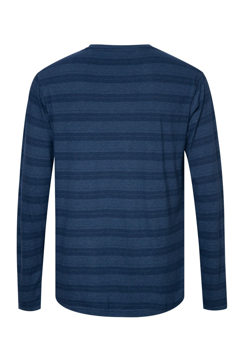 Embroidered Yarn Dyed Henley HMKTW210008