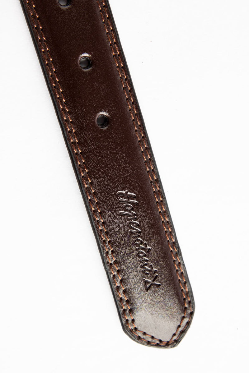 Classic Semi Formal Brown Leather Belt HMBLT210002