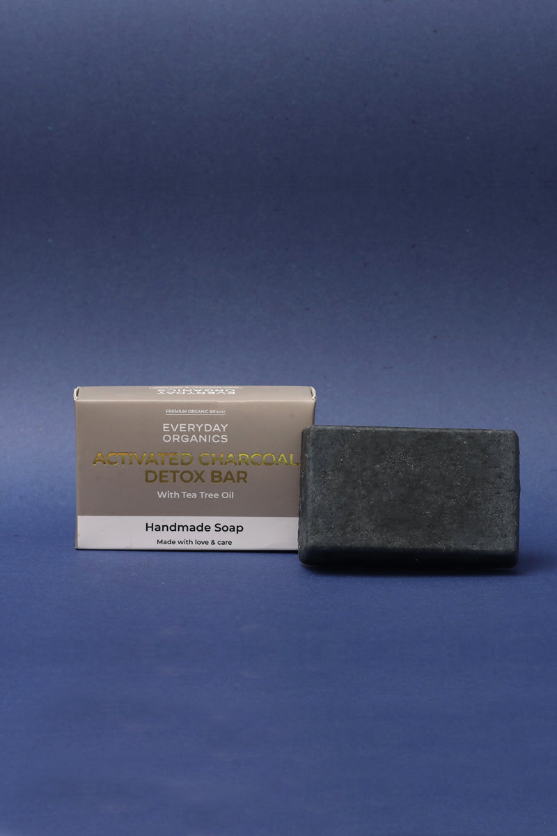 Activated Charcoal Detox Bar/Soap with Tea Tree Oil