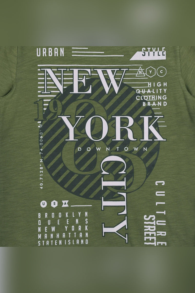 Men's Street Culture Graphic Tee Shirt