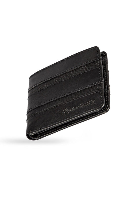Black Leather Wallet HMWLT210001