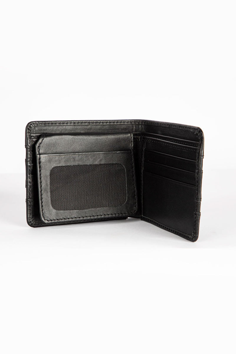 Black Leather Wallet HMWLT210001