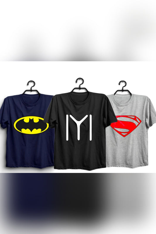 Pack Of 3 Printed T-Shirts 5