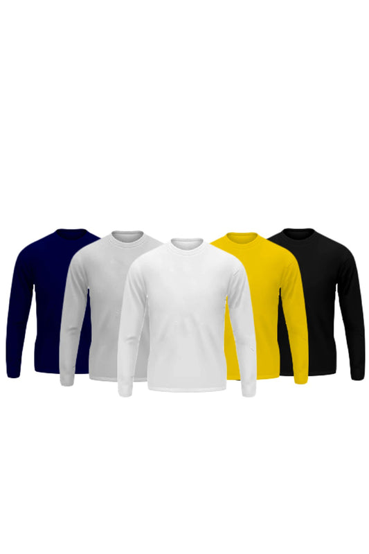 Pack-Of-5-Round-Neck-Full-Sleeves-T-Shirts-2