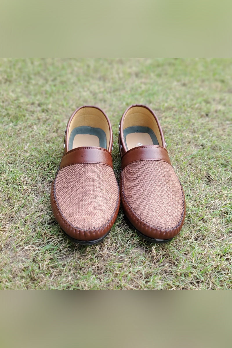 Brown Sack Loafers