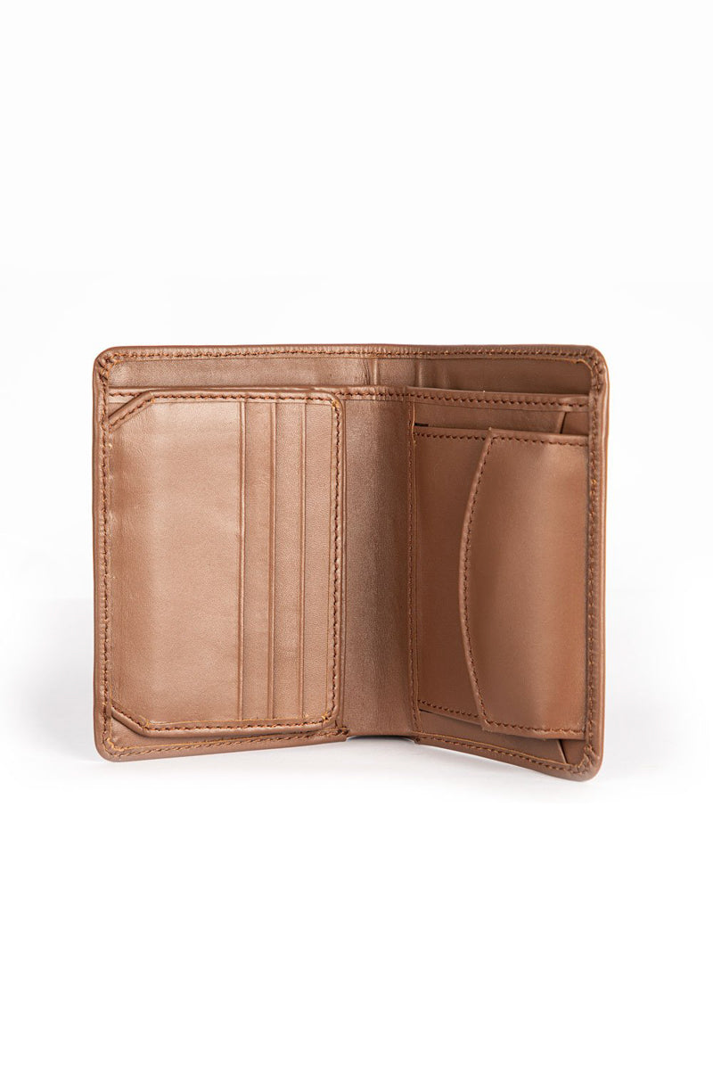 Brown Leather Wallet HMWLT210004