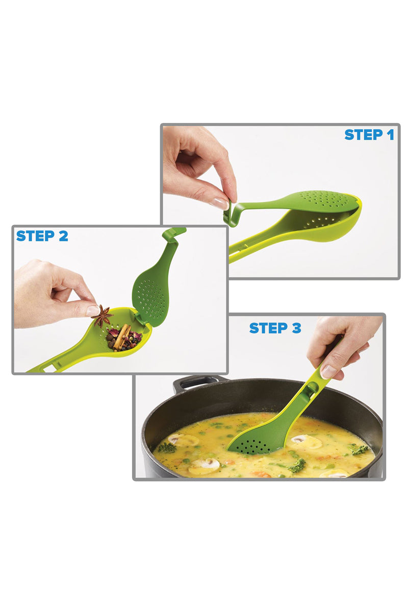 Flavor Infusing Spices/Herbs Spoon 2 in 1