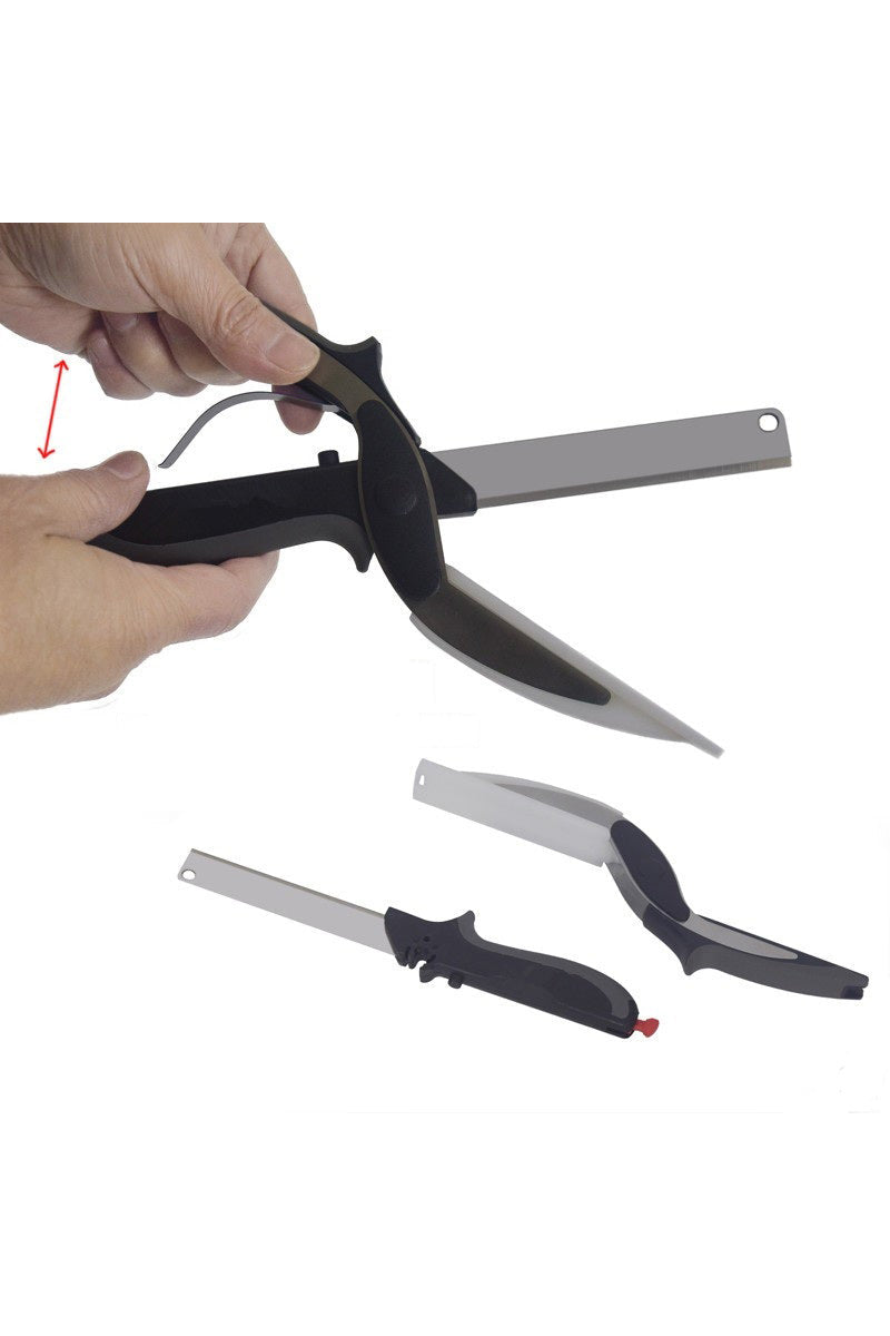 2 in 1 Clever Cutlery Knife and Cutting Board