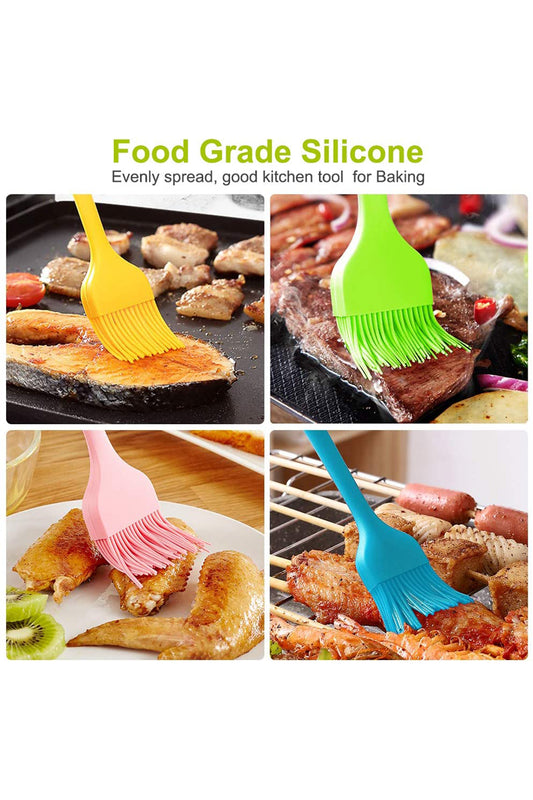 Oil Spreading Silicone Brush For BBQ and Baking