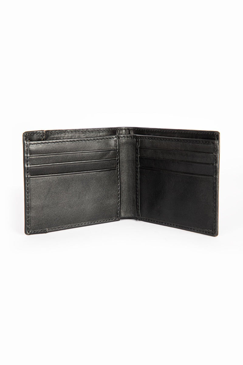 Black Leather Wallet HMWLT210003