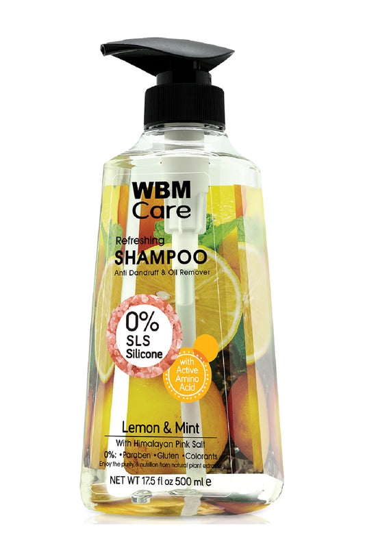 WBM Shampoo Lemon & Mint 500ML