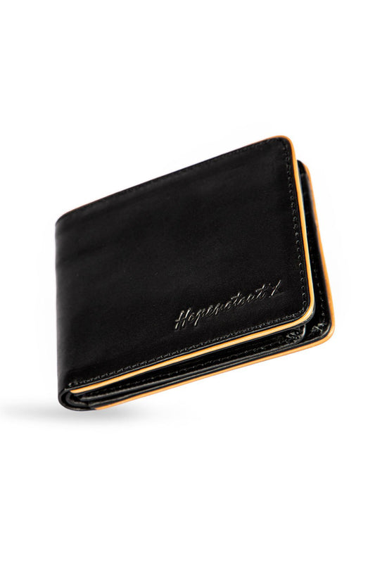 Black Leather Wallet HMWLT210006
