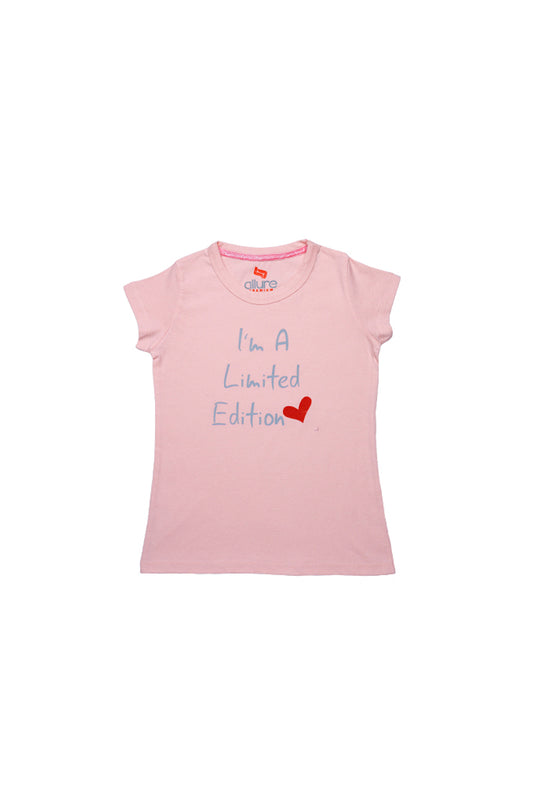 AllureP Girls T-Shirt Limited Pink