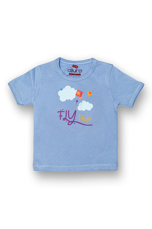 Allurepremium T-shirt H-S Blue Kite