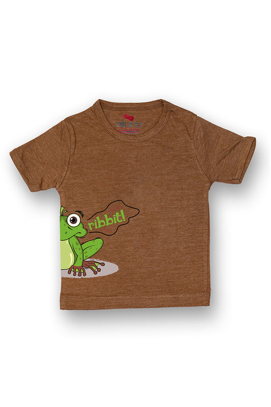 Allurepremium T-shirt H-S Brown Frog