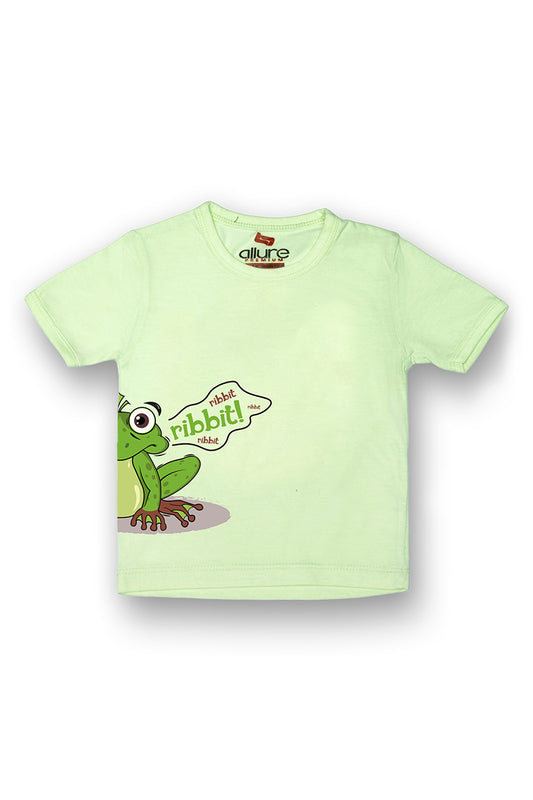 Allurepremium T-shirt H-S Lime Frog