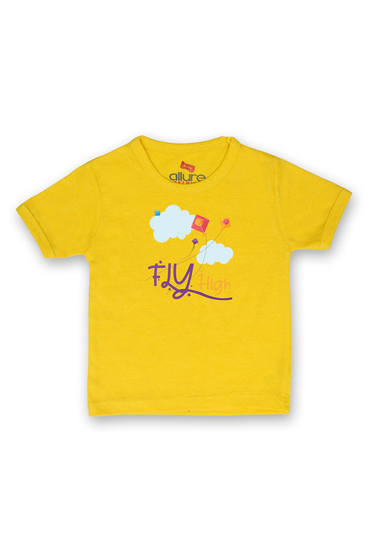 Allurepremium T-shirt H-S Yellow Kite