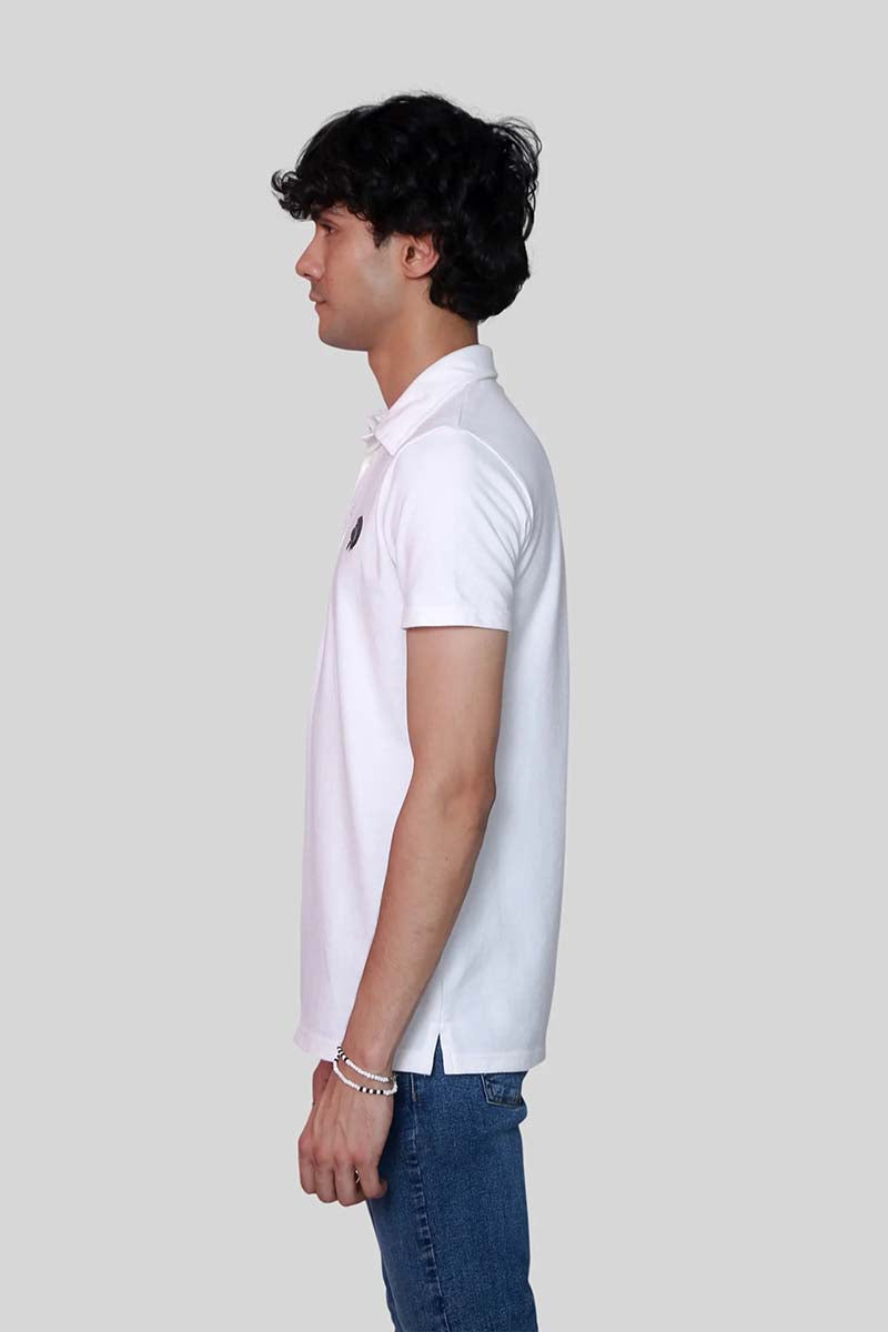 Basic Polo Shirt - White