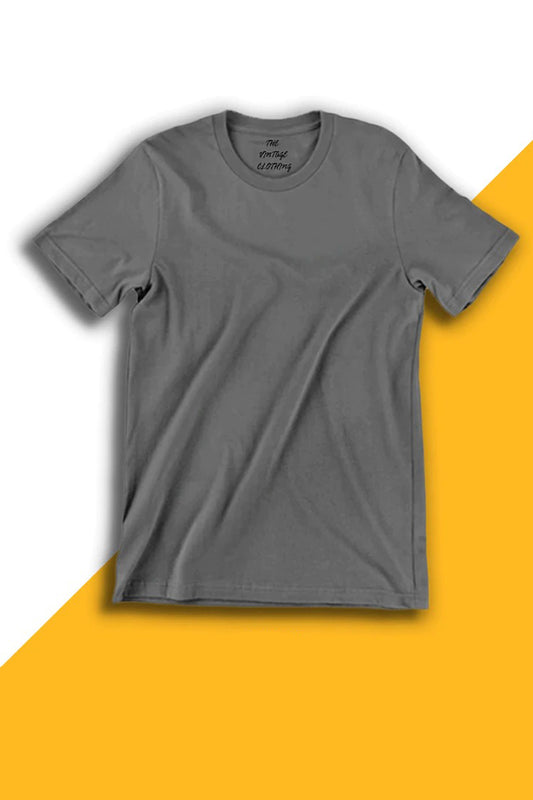 Plain Half Sleeves T-Shirt 3