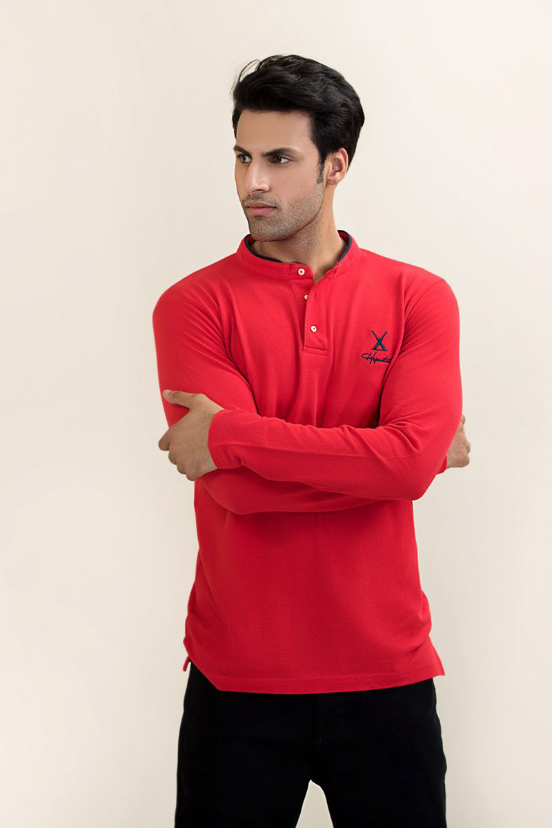 Ban Polo Shirt With Embroidered Logo HMKPW210027