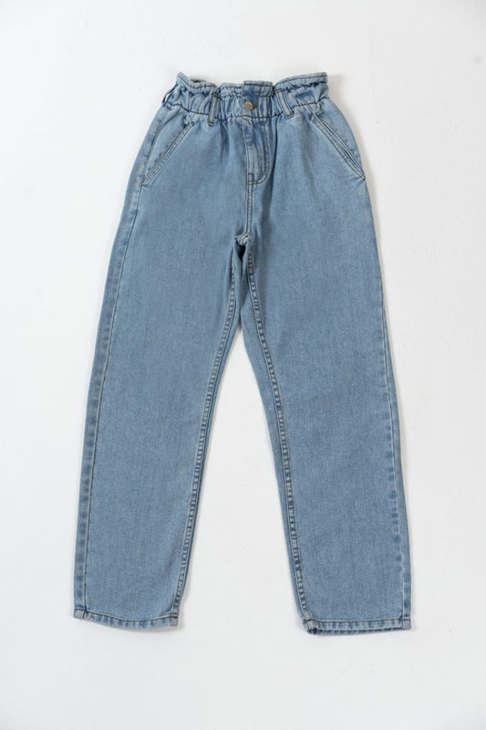 Jane Relaxed Paper Bag Jeans
