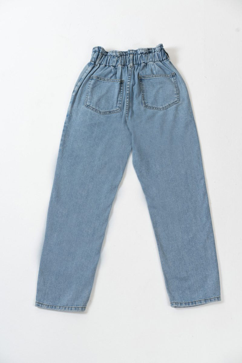 Jane Relaxed Paper Bag Jeans
