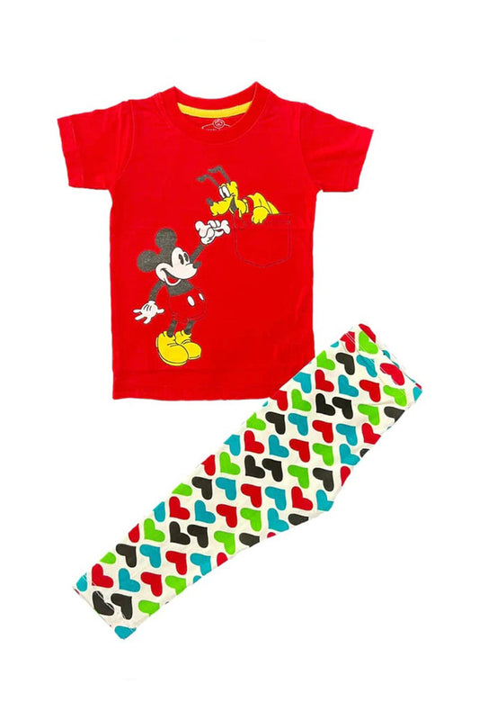 Mickey Mouse Tee with Tights