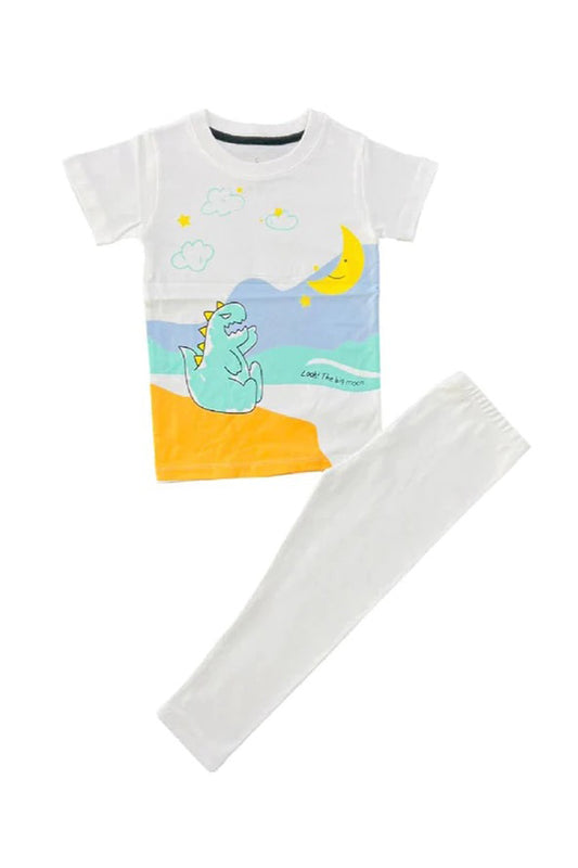 Moon & Clouds Tee with Tights