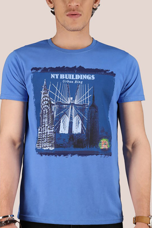 NY Buildings Graphic T-Shirt