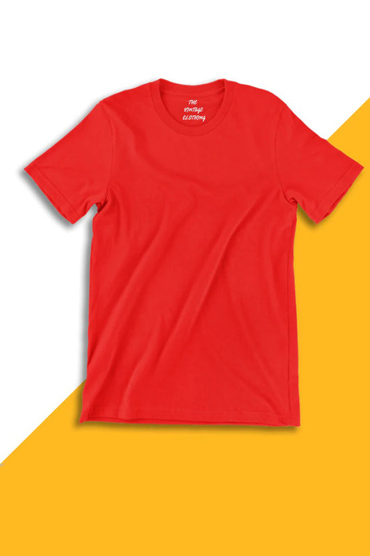 Plain Half Sleeves T-Shirt 6