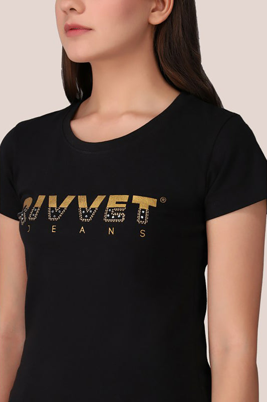 Rivvet Printed Cotton Crewneck T-Shirt