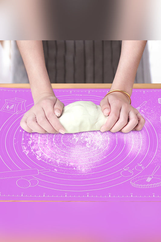 Silicone Baking/Roti Rolling Mat With Measurements