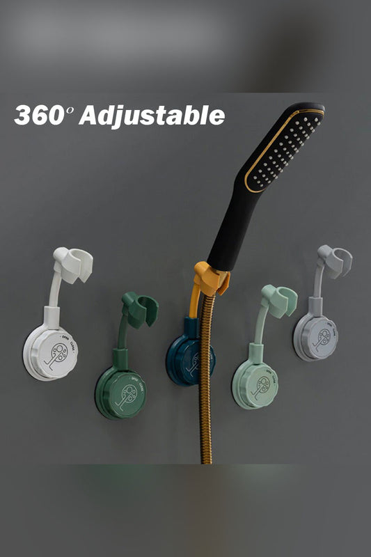 Adjustable Shower Suction Hook Wall Mounted Bracket