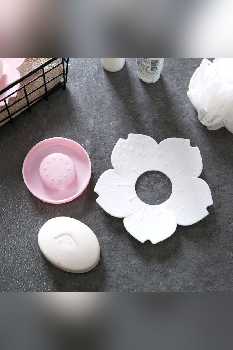 Anti-Slip Cherry Blossom Soap Tray/Holder
