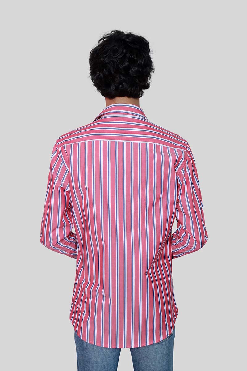 Striped Shirt Red