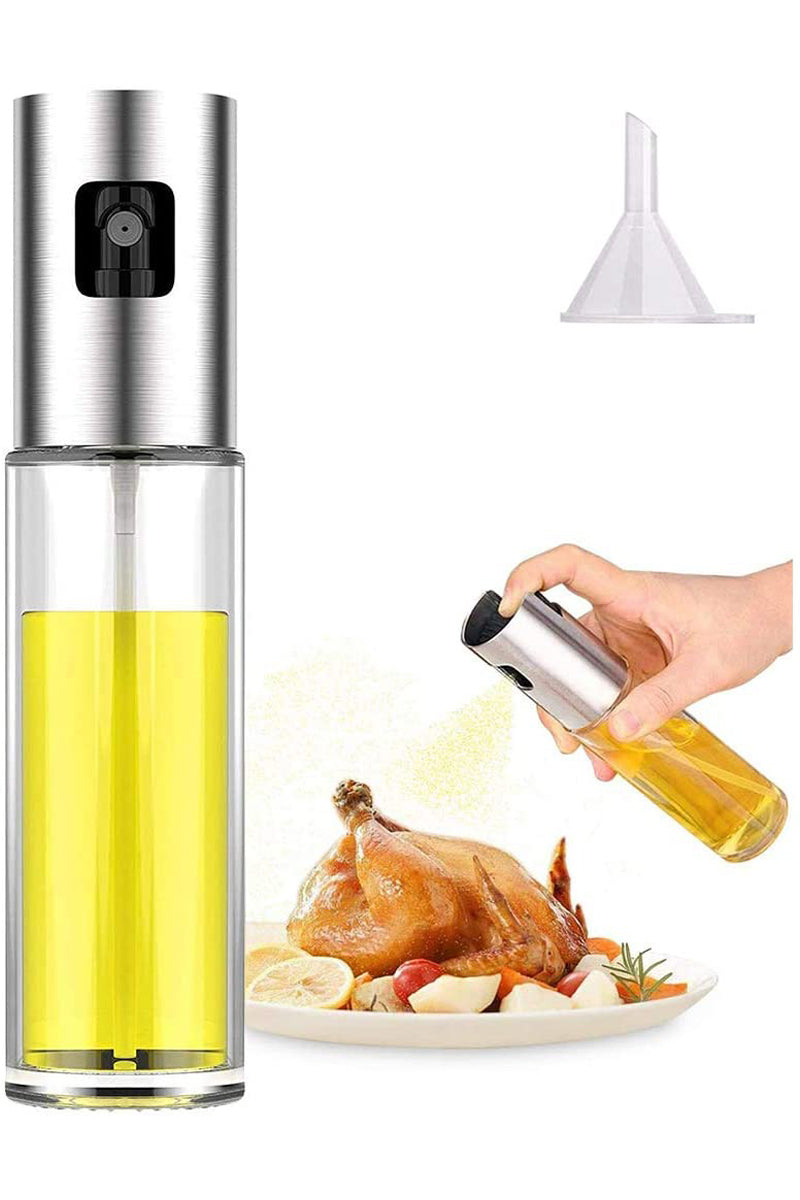 Oil Sprayer Dispenser Glass Bottle For BBQ and More