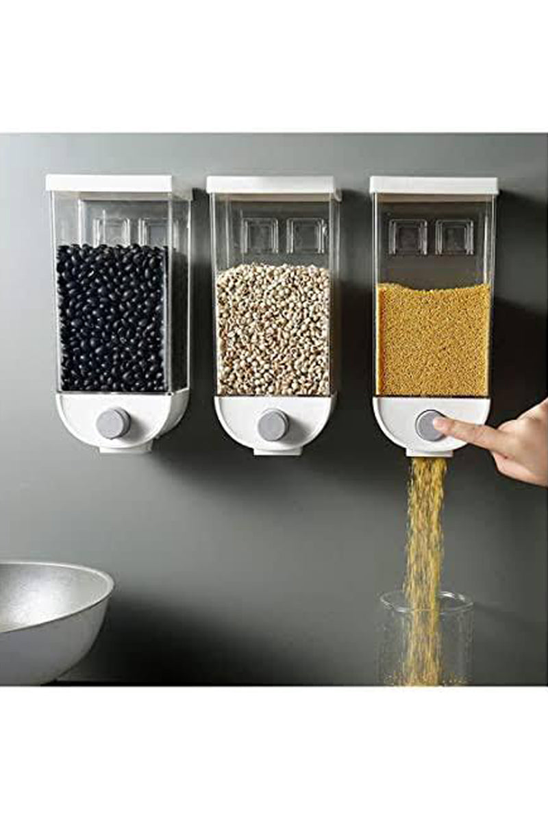 1.5 Liter Single Piece Wall Mounted Cereal Dispenser