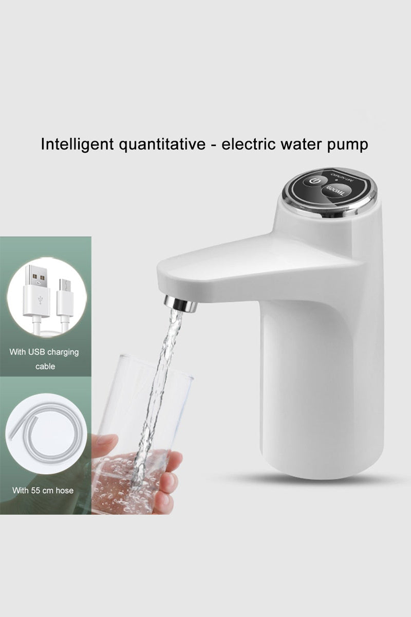 Touch Intelligent Electric Water Pump With Rechargeable Battery And Pipe