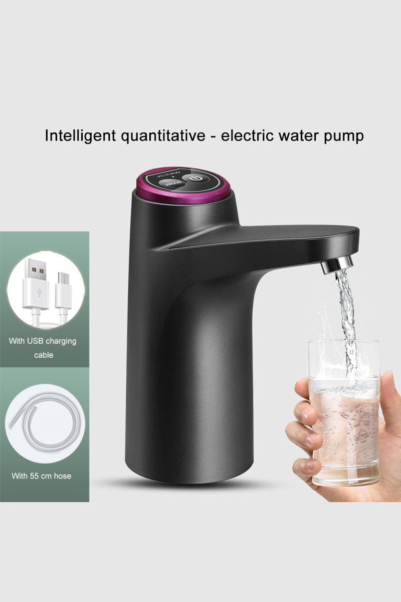 Touch Intelligent Electric Water Pump With Rechargeable Battery And Pipe