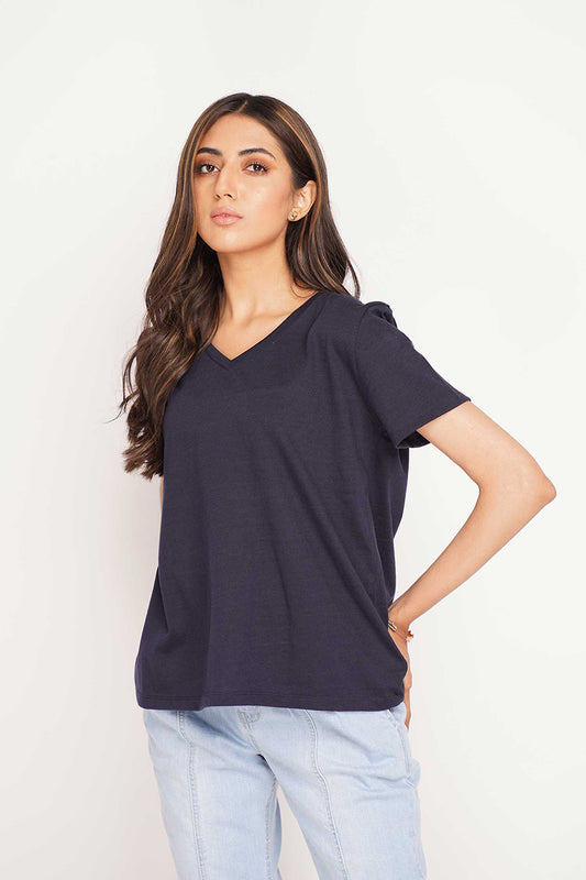 HNH Lucia Tee T051-NVY