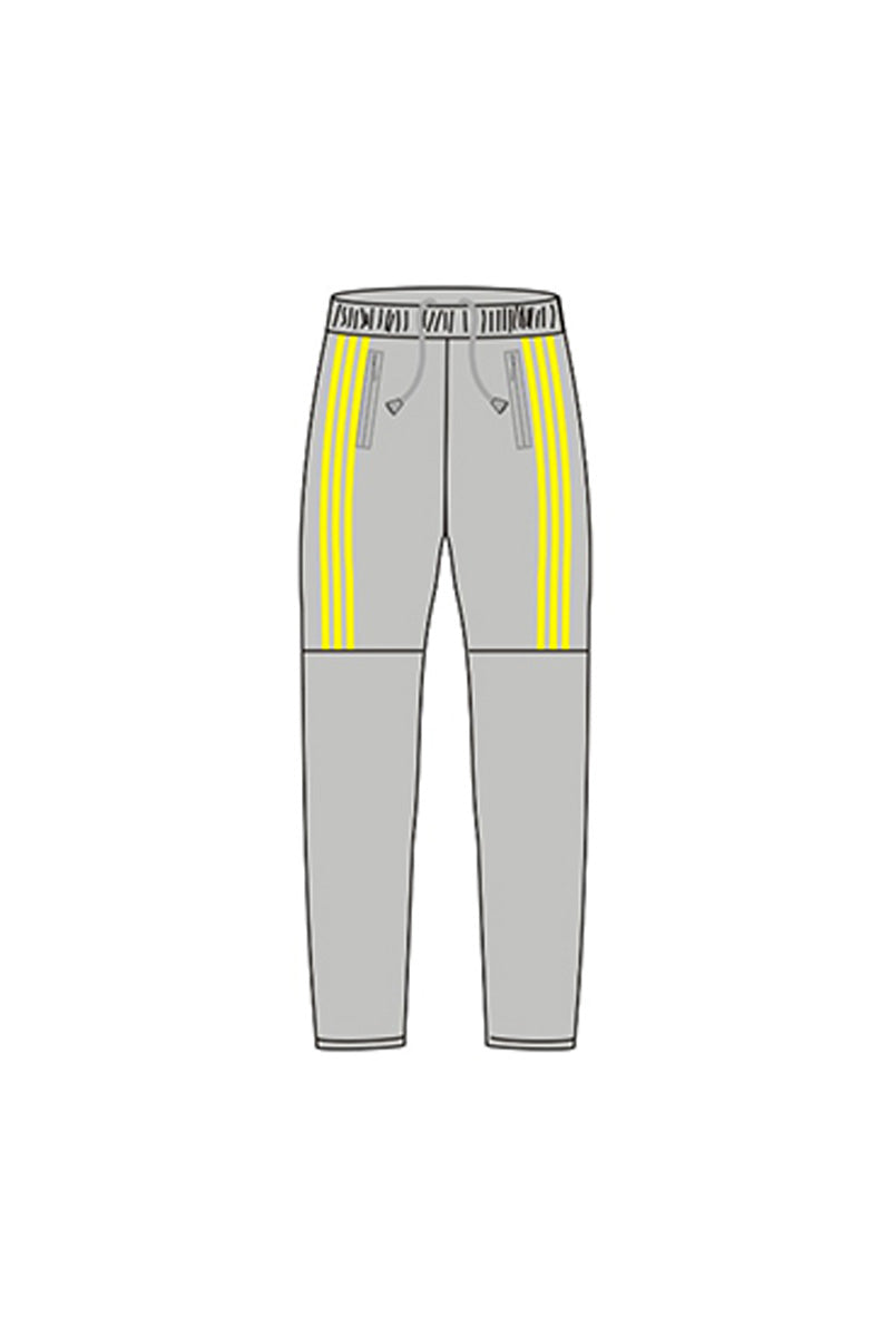 Grey Winter Trouser With Yellow Piping Boys