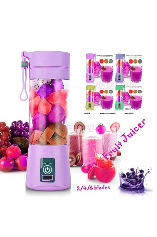 Portable & Rechargeable Juice Blender  Purple